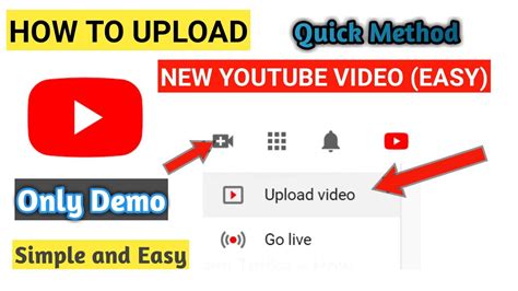How To Upload Videos On Youtube Channel Easy Upload Youtube Video