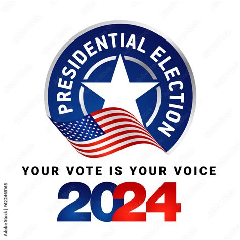 Usa Presidential Election 2024 Usa Flag Voting Day 2024 Election In