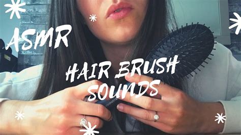 Asmr Hair Brush Sounds No Talking Youtube
