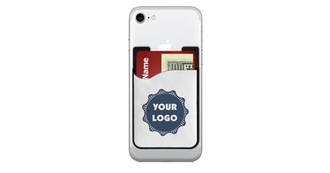 Custom Logo 2 In 1 Cell Phone Credit Card Holder And Screen Cleaner