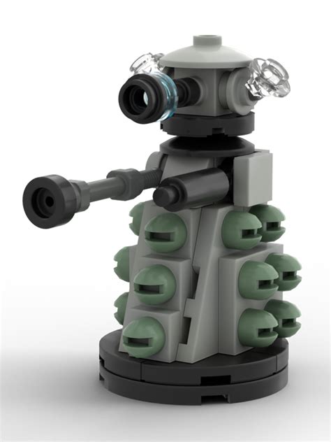 Lego Moc Doctor Who Dalek By Horlack Rebrickable Build With Lego