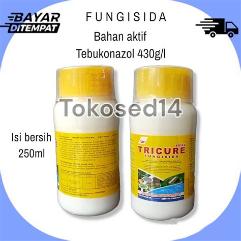 Jual Tricure Bahan Tebuconazole Sc Fungisida Tricure Ml Mirip