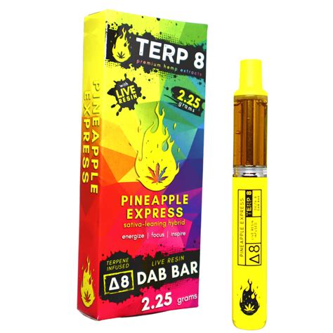 Terp 8 Delta 8 Vape Pen Pineapple Express CBD Vape Pen