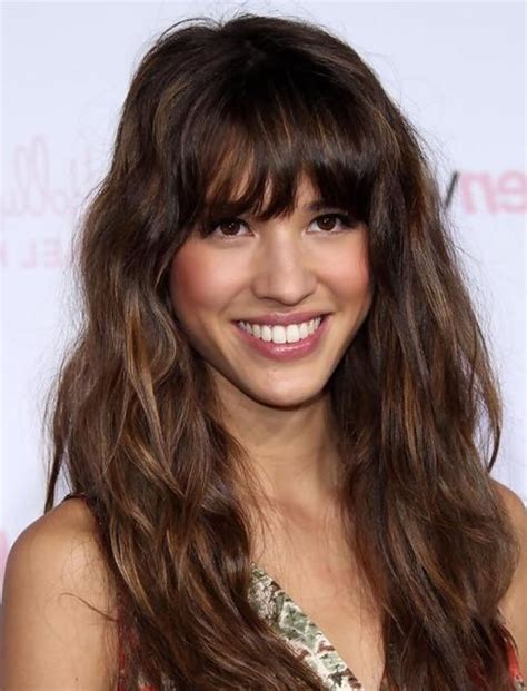 100 Cute Inspiration Hairstyles With Bangs For Long Round