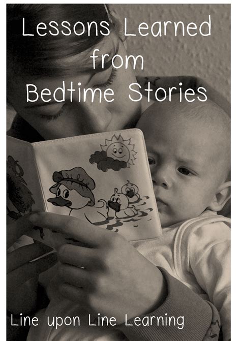 lessons learned from bedtime stories line upon line learning