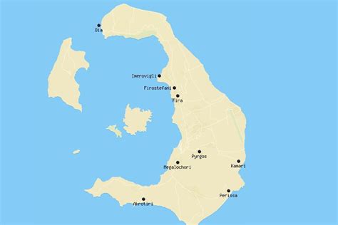 9 Best Places To Visit In Santorini Map Touropia