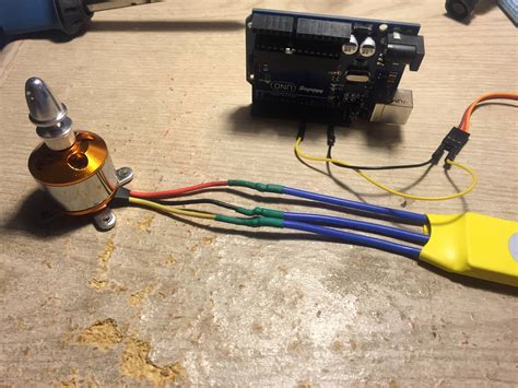 Brushless Motor Esc With Arduino Question Arduino Stack Exchange