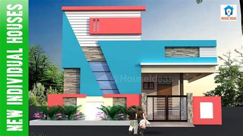 Individual Houses Modern Front Elevation Indian House Front Elevation