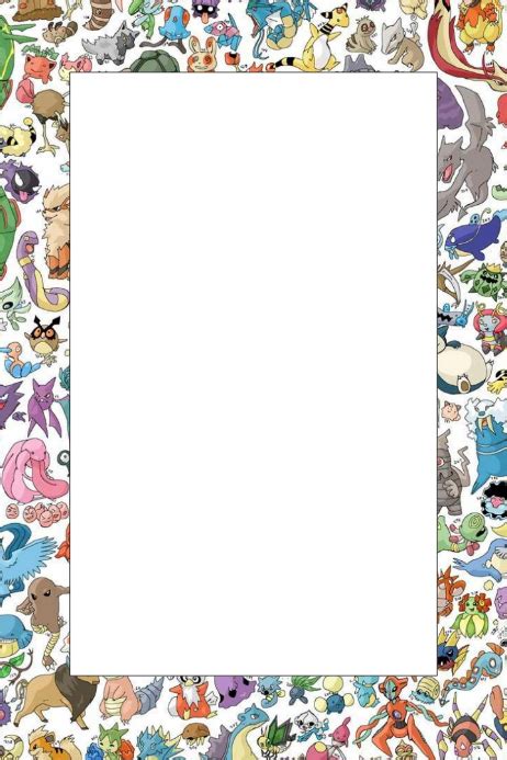 Copy Of Pokemon Party Prop Frame Postermywall