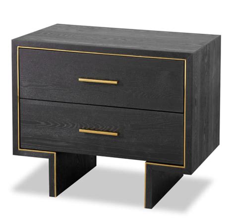 Check out the mediterranean vintage style bedside table, this black beauty is made up of premium quality thick. Tigur Black Ash Veneer Bedside Table | SHOP NOW