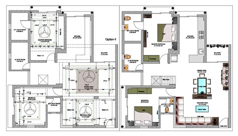 【interior Design Cad Drawings】apartment Interiors Cad Details