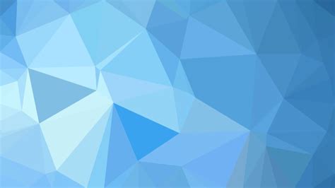 Free Blue Polygon Background