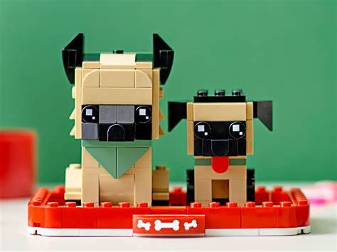 Lego Brickheadz 40440 Dog And Puppy 4 The Brothers Brick The