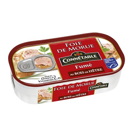 Smoked Cod Liver Connetable Buy Online My French Grocery