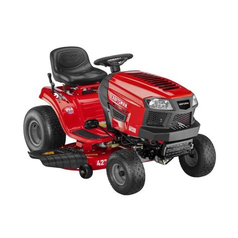 Craftsman T130 185 Hp Automatic 42 In Riding Lawn Mower With Mulching