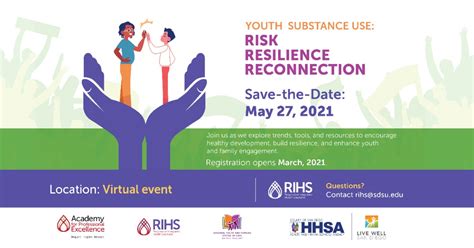 May 27 Youth Substance Use Risk Resilience Reconnection San