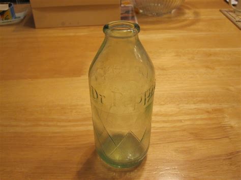 Vintage Dr Pepper Bottle Collectors Weekly