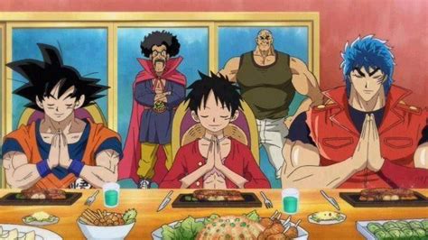 Goku Luffy And Toriko Anime Crossover Popular Anime Anime Shows