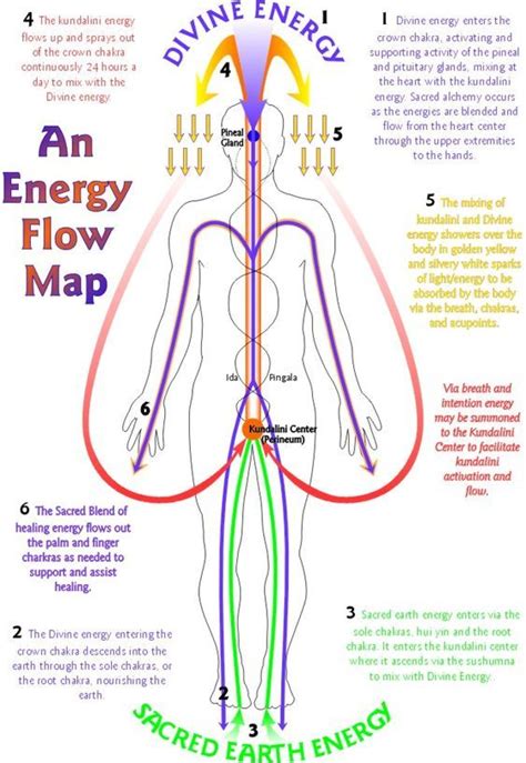 An Energy Flow Map Its All Connected Energy Healing Reiki Healing Meditation Reiki Healing