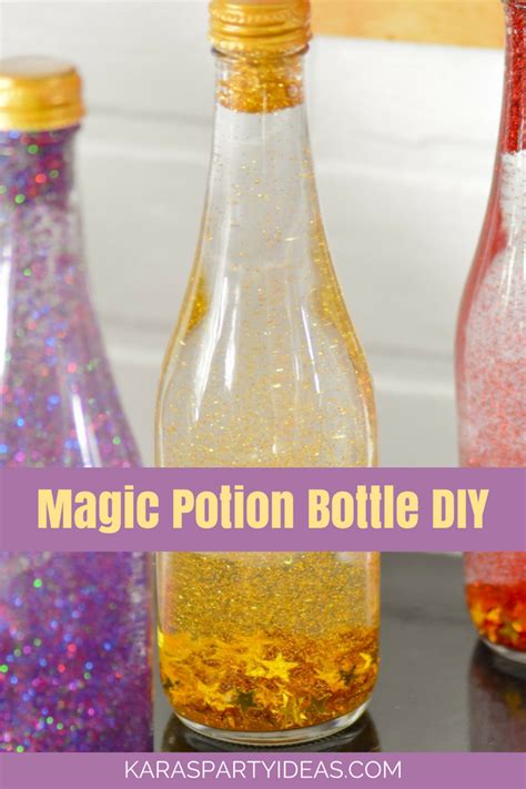 Karas Party Ideas Magic Potion Bottle Diy Karas Party Ideas