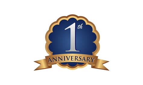 St Anniversary Logo