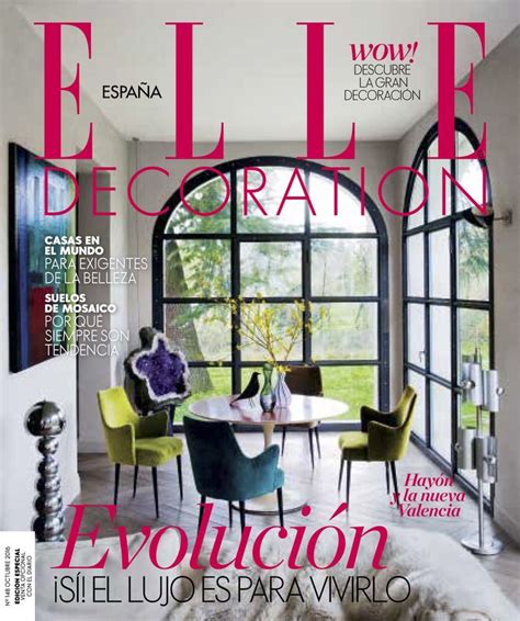 Elle Decoration Suplemento De Decoración De La Revista Elle 5 Números Al Año Decoración De