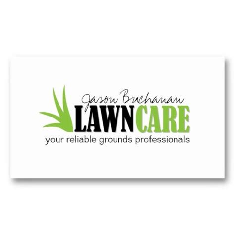 22 Best Lawn Service Business Cards Images On Pinterest