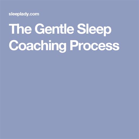 Gentle Sleep Training With The Sleep Lady Shuffle Gentle Sleep Training Sleep Sleep Training