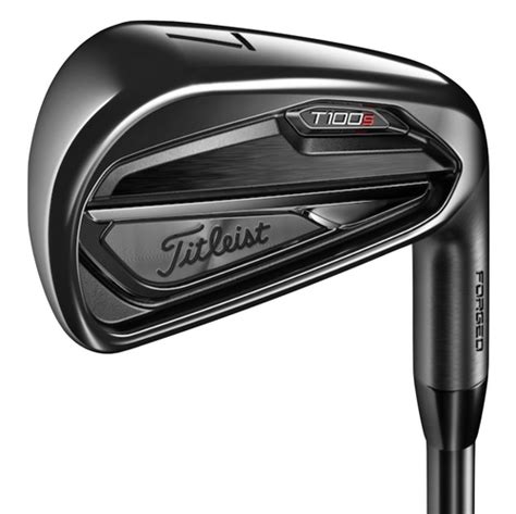 Titleist T100s Black Steel Golf Irons 7 Club Set