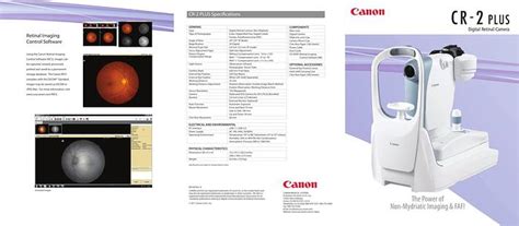 Refurbished Canon Cr 2 Digital Non Mydriatic Fundus Camera For Sale At