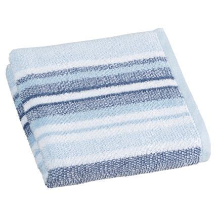 Newbury Blue Stripe Hand Towel Striped Hand Towels Towel