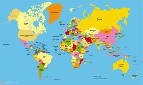 Blog Del Profe Jaime Nuestro Deformado Mapa Del Mundo