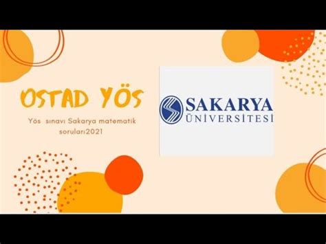 Sosyal medyada bizi destekleyerek gelişmemize katkıda bulunabilirsiniz. #Yös_sınavı #Sakarya_üniversitesi #matematik soruları ...