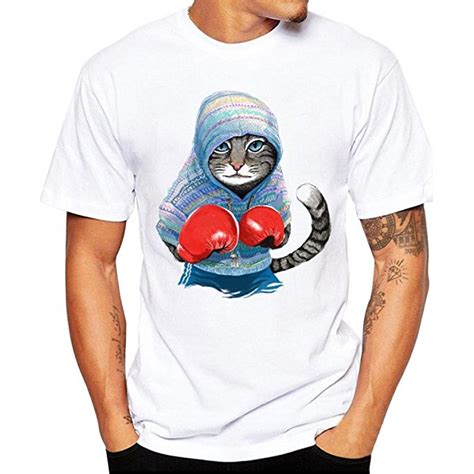 Camiseta Gato Rocky Mundo Friki