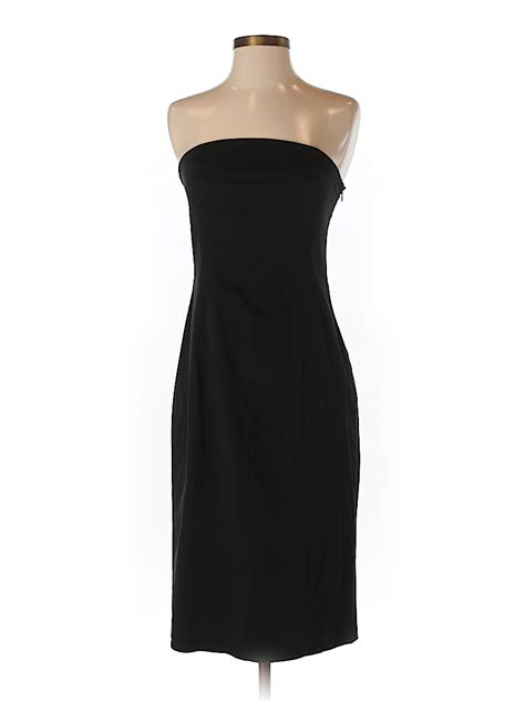 Diane Von Furstenberg Solid Black Casual Dress Size Off ThredUP