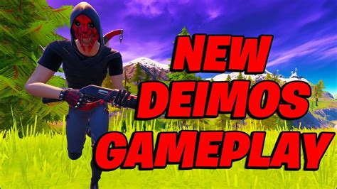 New Deimos Skin Fortnite Gameplay Youtube