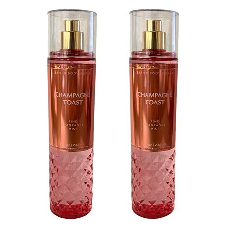 Bath And Body Works Champagne Toast Fine Fragrance Mist Pack Of
