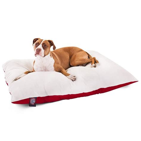 Polycotton Sherpa Pillow Dog Bed Majestic Pet