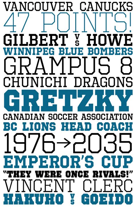 Sports Font 10 Best Free Fonts For Sports Fans Rosewood And Grace