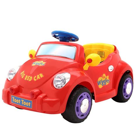 The Wiggles Kids Ride On Cars Electric Licensed Big Red Car Children Toy