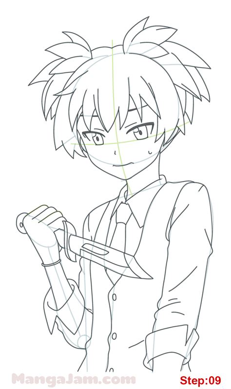 See more ideas about drawings, drawing tutorial, art reference. How to Draw Nagisa Shiota from Assassination Classroom - Mangajam.com