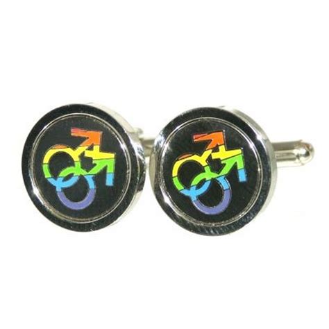 Cufflinks Gay Rainbow Male Sign Cufflink Superstore Ireland Over 1000 Styles In Stock