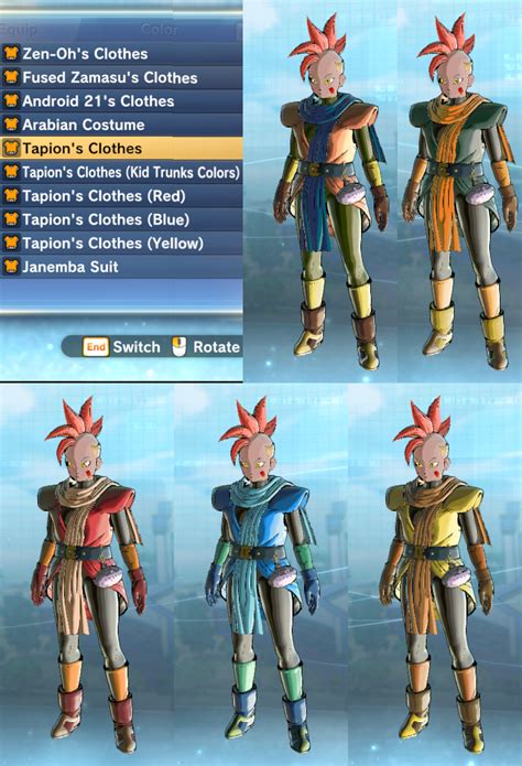 There are various emotes and poses the player can unlock as they progress in the game. Dragon Ball Xenoverse Clothes Color | Sante Blog