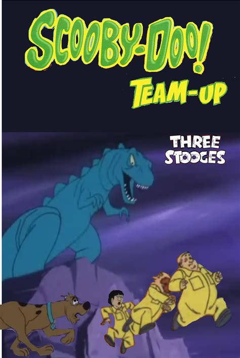 Scooby Doo Team Up With The Three Stooges No 2 The Three Stooges Comic Book Cover Scooby Doo