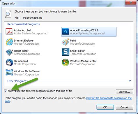 Eyonic Systems How To Set The Default Program Opening Specific Files