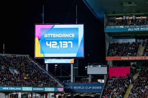 two attendance records broken at 2023 fifa women s world cup futbol on fannation