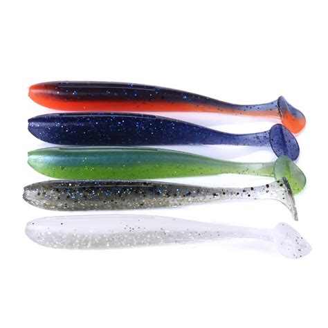 Outdoor Soft Lure Artificial Silicone Bait Fishing Shiner Silicone