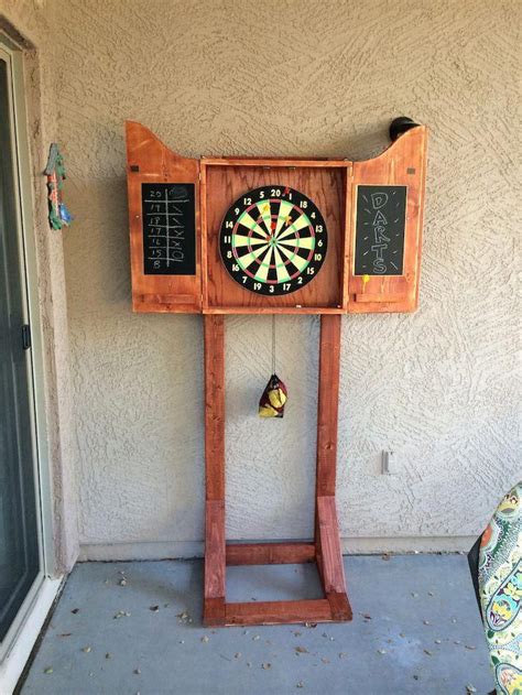 How To Build An Outdoor Dartboard Stand Diy Projects For Everyone