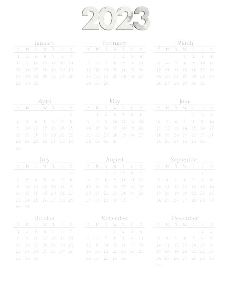 Calendar 2023 Png Clipart Png All Png All
