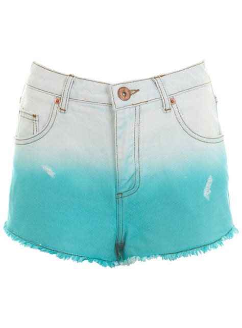 Summer Essentials We Love Short Shorts Fashion Dip Dye Clothes